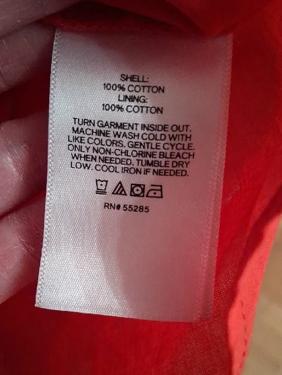 Express Red Ruffle Spaghetti-Strap Camisole Top - Picture 8 of 9